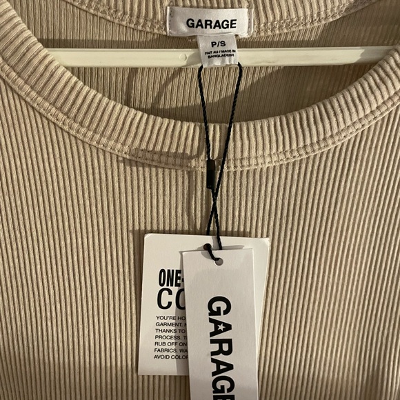 Garage: Beige Bodycon Dress - Picture 3 of 3